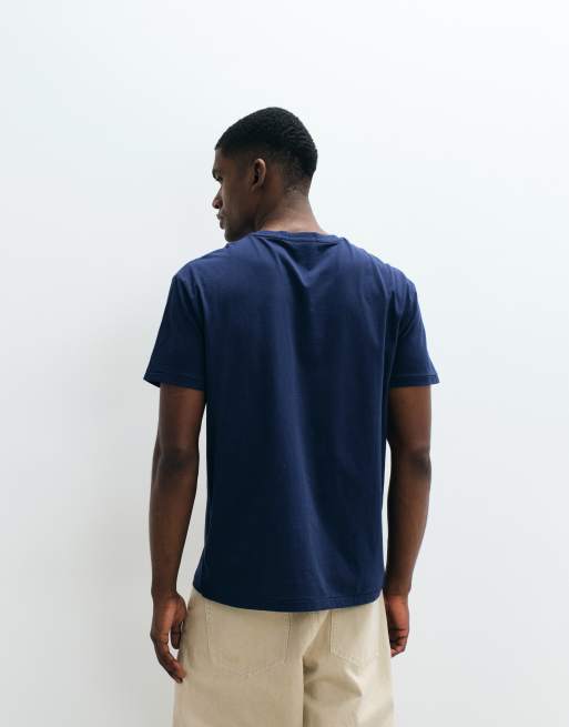 Polo Ralph Lauren classic fit script logo t-shirt in navy, 5 of 5