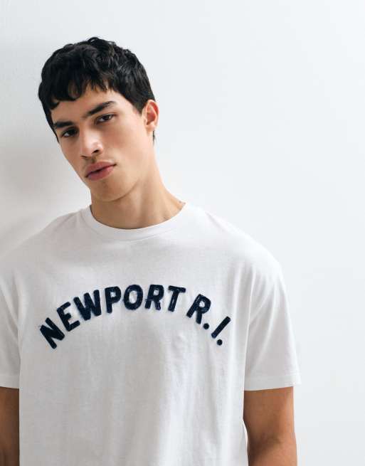 Polo Ralph Lauren classic fit script logo t-shirt in white, 4 of 5