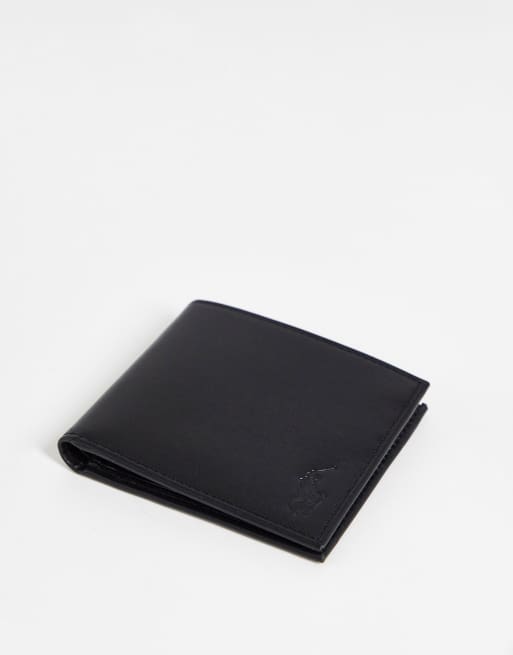 Black polo clearance wallet