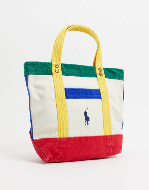 Ralph lauren best sale small tote bag