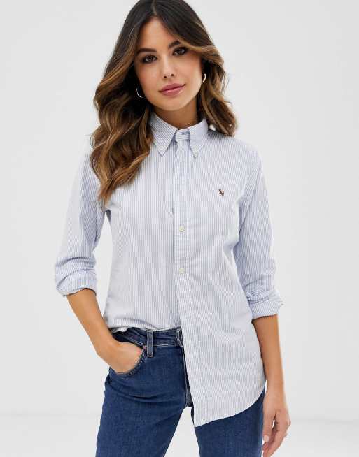 Polo Ralph Lauren classic stripe oxford shirt | ASOS