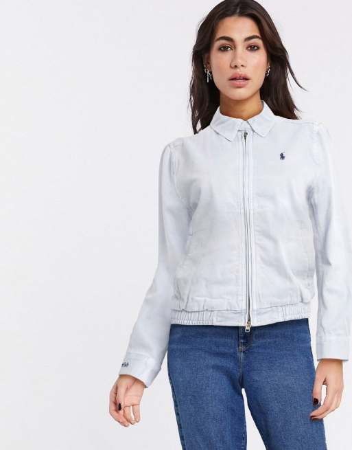 Polo Ralph Lauren classic wind breaker jacket in blue | ASOS