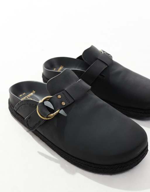 Polo Ralph Lauren clog with buckle in black