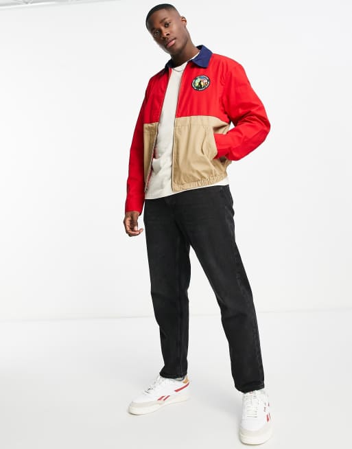 Ralph lauren shop red windbreaker