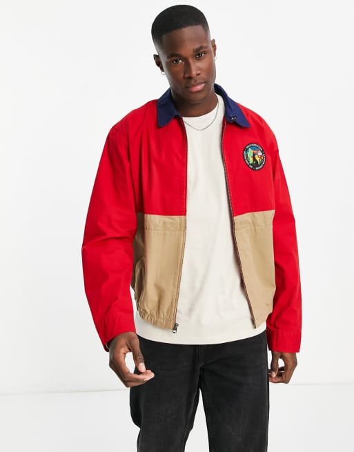 Polo red store windbreaker