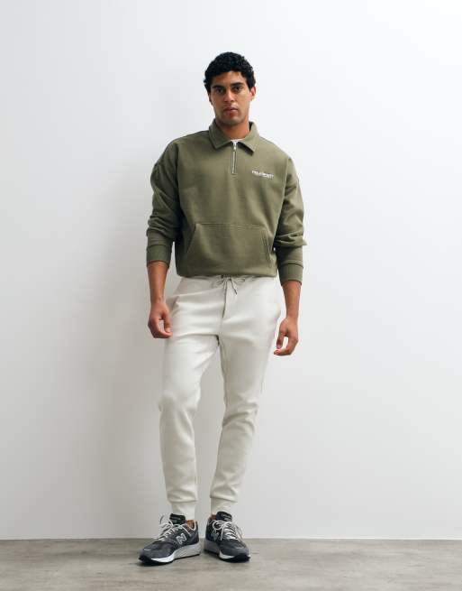 Polo Ralph Lauren Co-ord-Jogginghose in Wollweiß, 3 von 5