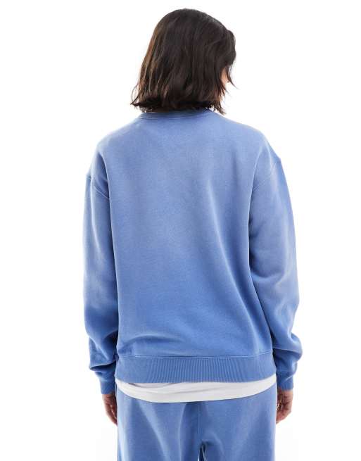 Polo Ralph Lauren co-ord logo sweatshirt in blue, 2 of 4