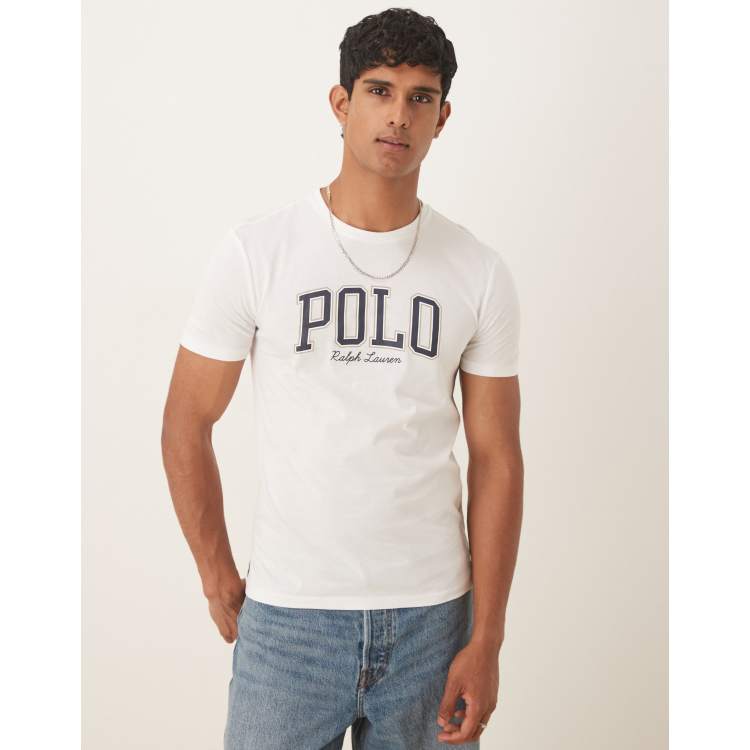 【大人カジュアル】Polo Ralph Lauren Script Logo T-Shirt Polo Ralph Lauren Relaxed Fit Logo Jersey T-Shirt | Apparel