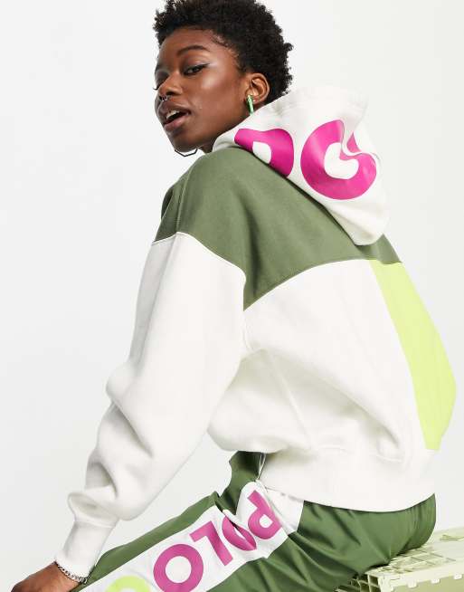 Polo Ralph Lauren color block hoodie in multi, 2 of 4