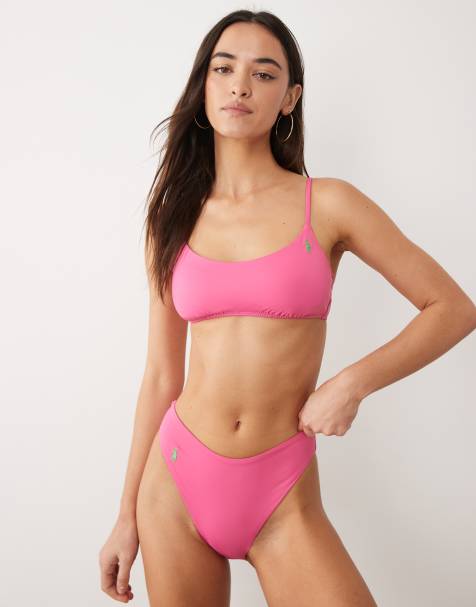 Polo Ralph Lauren colour shop kennedy bralette in desert pink