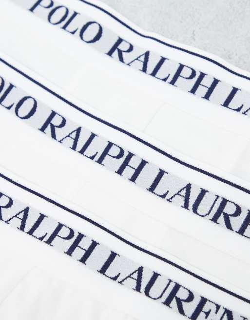 Polo Ralph Lauren - Confezione da 3 boxer aderenti bianchi, 2 di 3