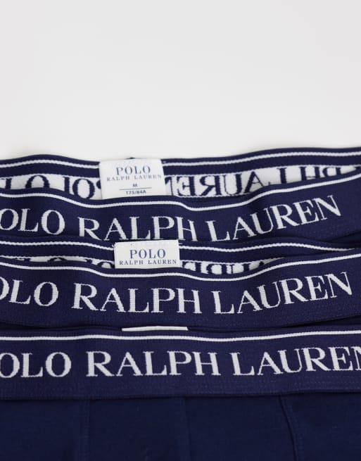 Polo Ralph Lauren - Confezione da 3 boxer classici blu navy, 3 di 3