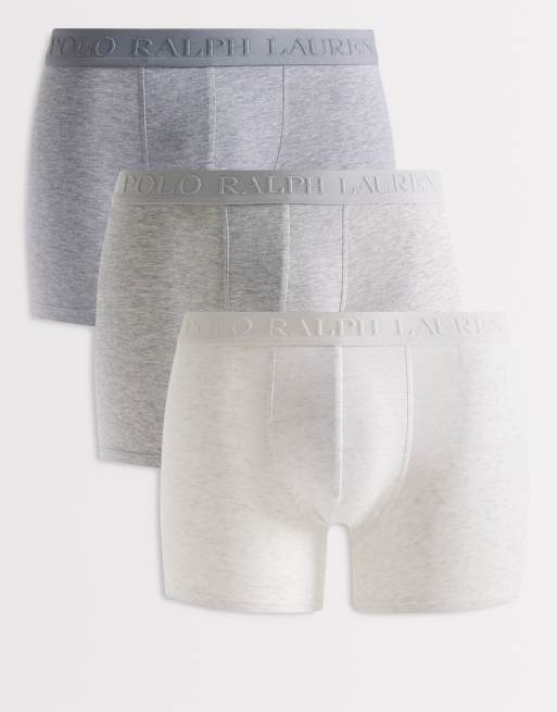 Polo Ralph Lauren - Confezione da 3 boxer in modal grigio multicolore
