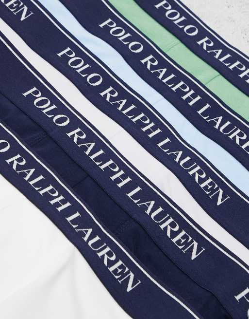 Polo Ralph Lauren - Confezione da 5 boxer aderenti multi, 3 di 3