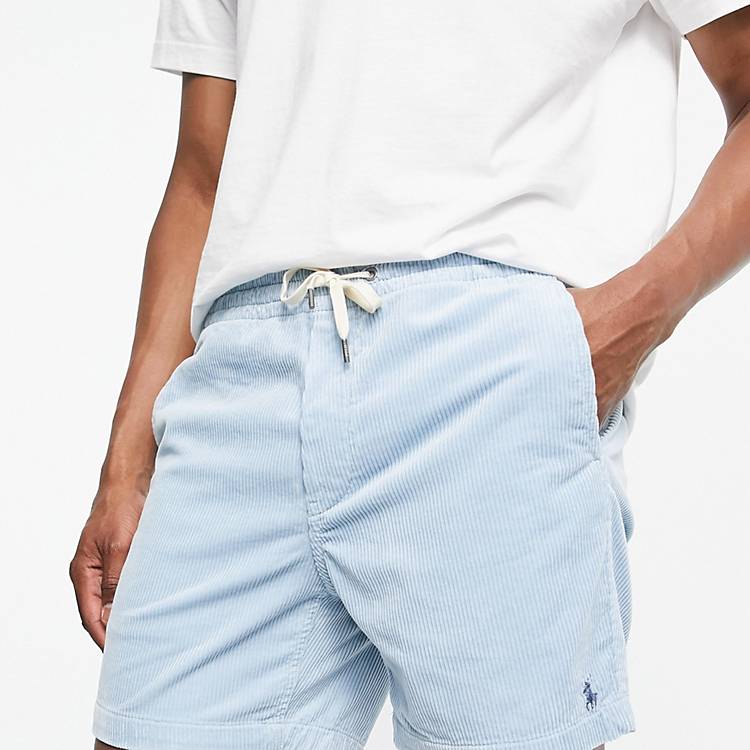 Polo Ralph Lauren Corduroy Drawstring Shorts in Blue for Men Mens Shorts Polo Ralph Lauren Shorts 