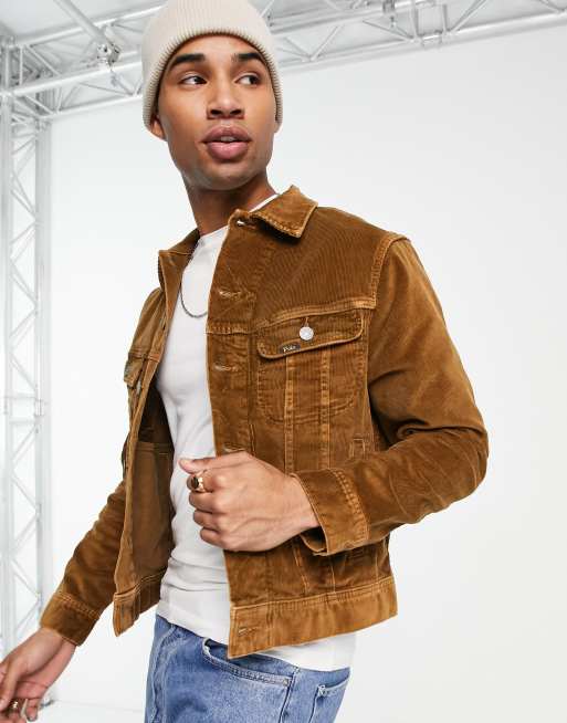 Tan corduroy outlet jacket