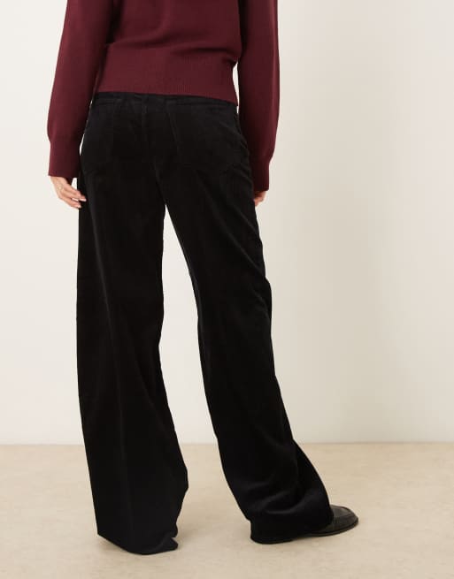 Polo Ralph Lauren – Cordhose in Schwarz mit weitem Bein, 2 von 5