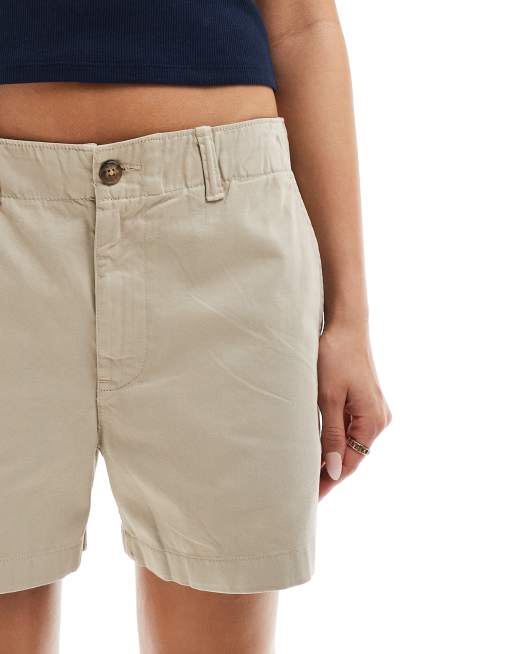 Polo Ralph Lauren cotton chino shorts in cream ASOS