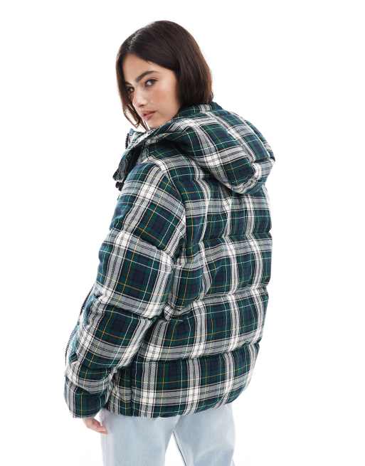 New 4XBig Polo Ralph 2024 Lauren Green Blue Plaid Windbreaker Jacket Hooded Coat