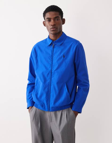 Polo Ralph Lauren - Coupe-vent zippé à logo emblématique - Bleu roi - view 1