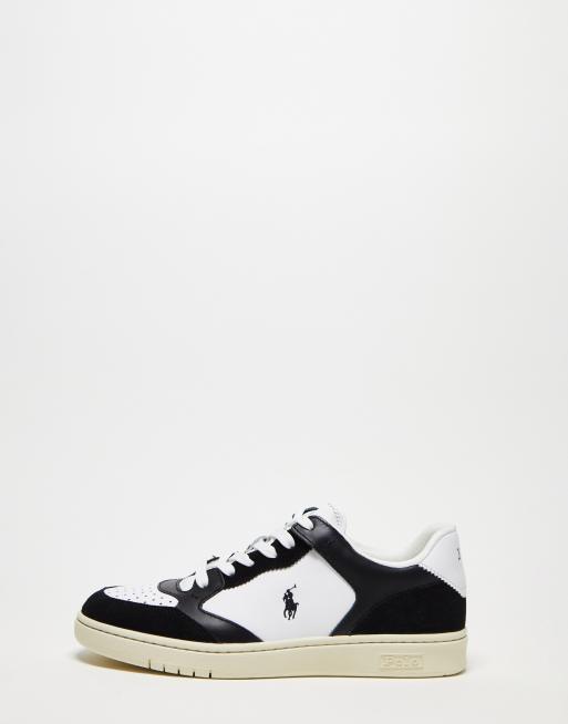 Polo ralph lauren hot sale court 1 lux sneaker