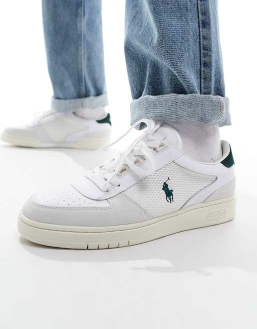 Green sale polo sneakers