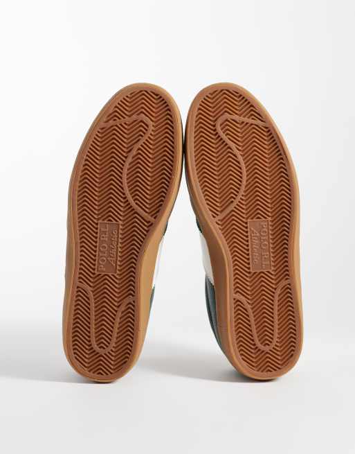 Polo Ralph Lauren Court vulc Wildleder-Sneaker in Grün, 5 von 5