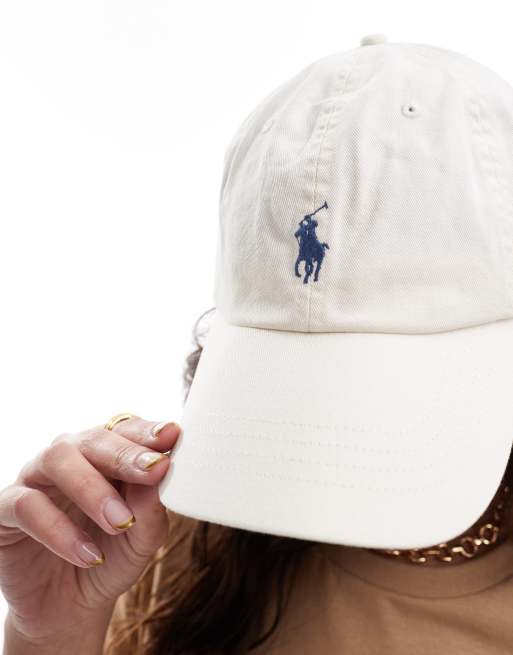Polo Ralph Lauren - Cremehvid kasket med logo, 2 af 4