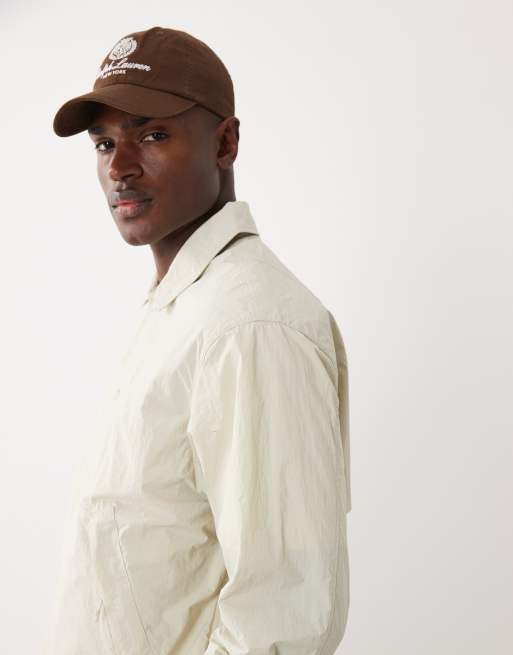 Polo Ralph Lauren - Cremehvid vindjakke med logoikon, 4 af 5