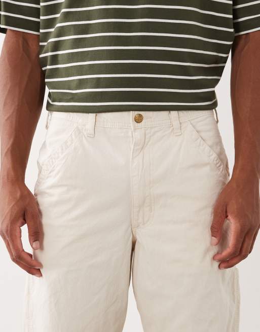 Polo Ralph Lauren - Cremehvide bukser med lige ben, 5 af 5