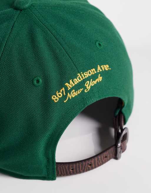 Polo Ralph Lauren crest logo baseball cap in new forest green, 2 of 3