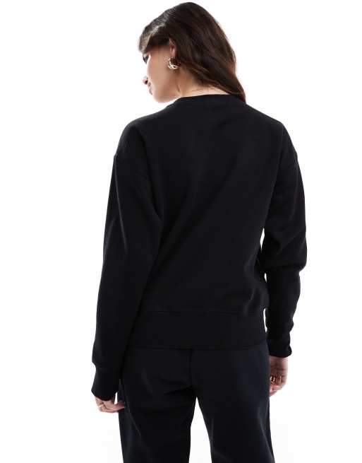 Polo Ralph Lauren crest logo sweatshirt co-ord in black, 2 of 4