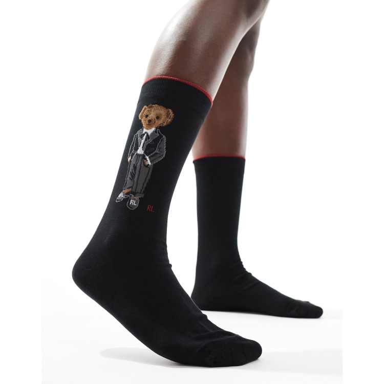 Ralph lauren black socks hotsell