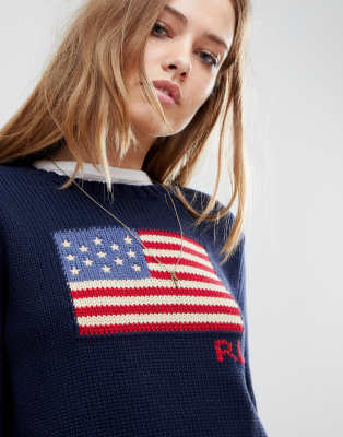 ralph lauren cropped jumper