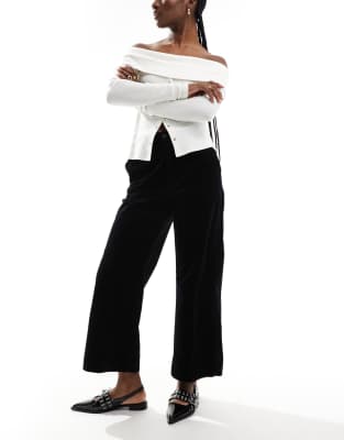 Polo Ralph Lauren Cropped Corduroy Trousers In Black - Asos Trousers New In 29th October 2024