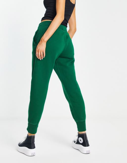 Green polo online joggers