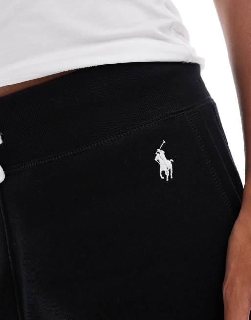 Polo Ralph Lauren cuffed trackies in black, 4 of 5