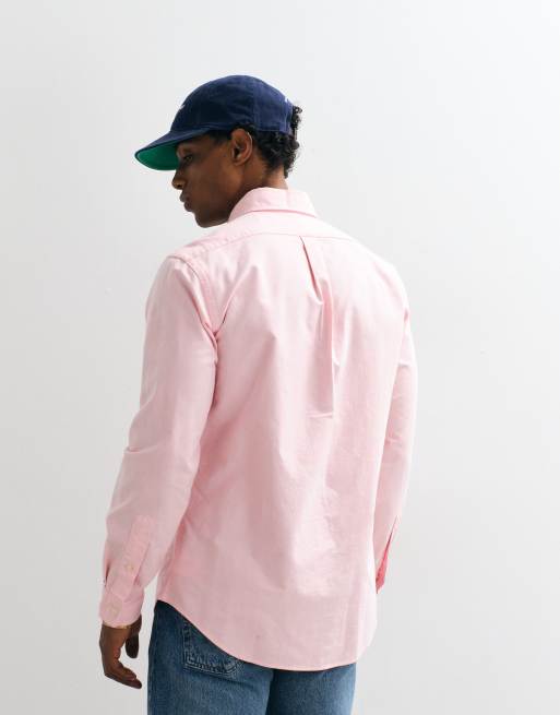 Polo Ralph Lauren Custom Fit Oxford-Hemd in Hellrosa, 4 von 5