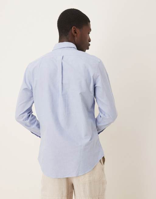Polo Ralph Lauren custom fit oxford shirt in light blue, 5 of 5