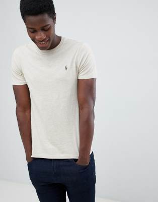 beige ralph lauren t shirt