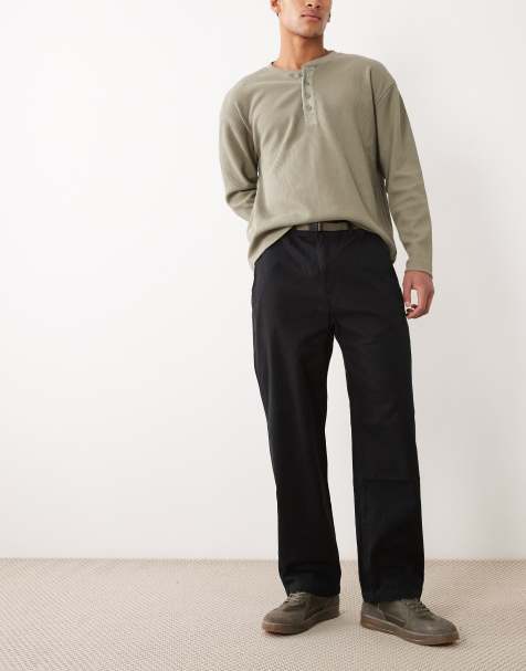 Polo Ralph Lauren straight leg trousers in black