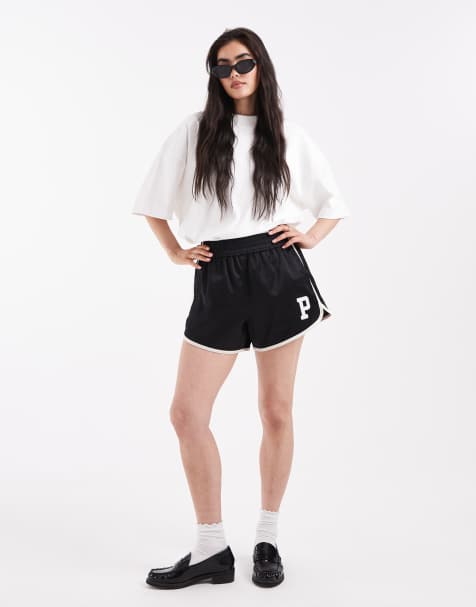 Polo Ralph Lauren logo shorts in black
