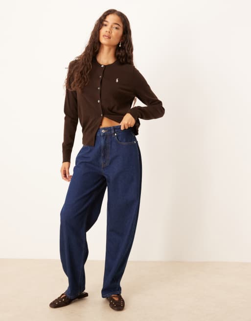 Polo Ralph Lauren – Czekoladowobrązowy kardigan, 3 z 4