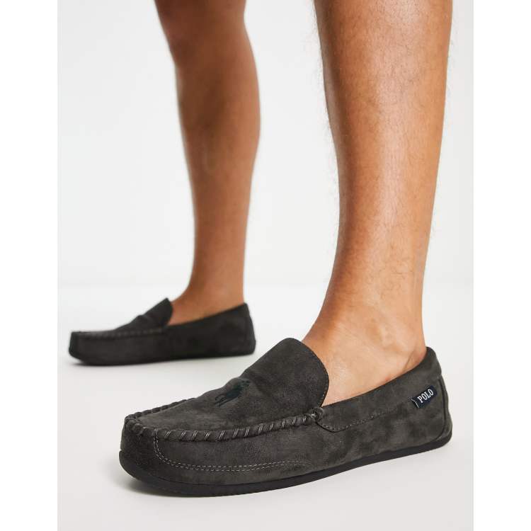 Mens ralph lauren online moccasin slippers