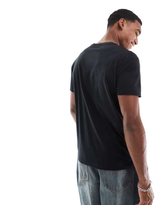 Polo Ralph Lauren defender bear print t-shirt classic oversized fit in black, 3 of 4
