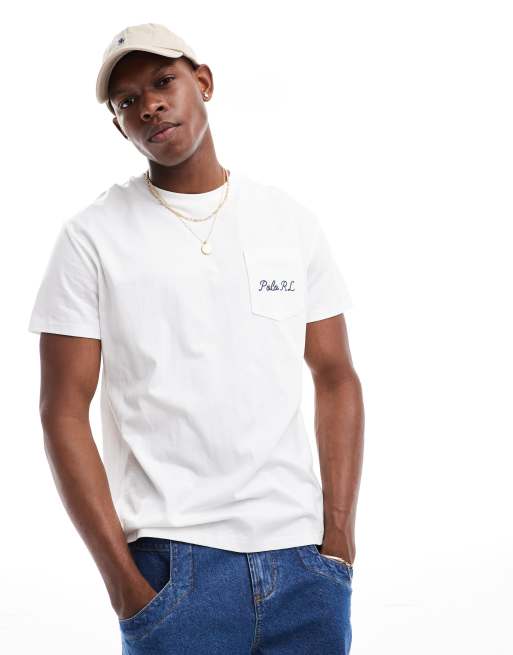 Polo t shirt with pocket on sale