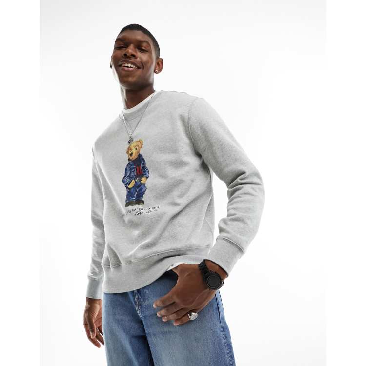 Ralph lauren teddy on sale sweatshirt