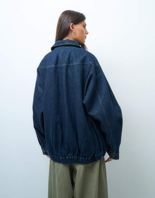 Polo Ralph Lauren Denim-Harrington-Jacke in Blau, 4 von 4