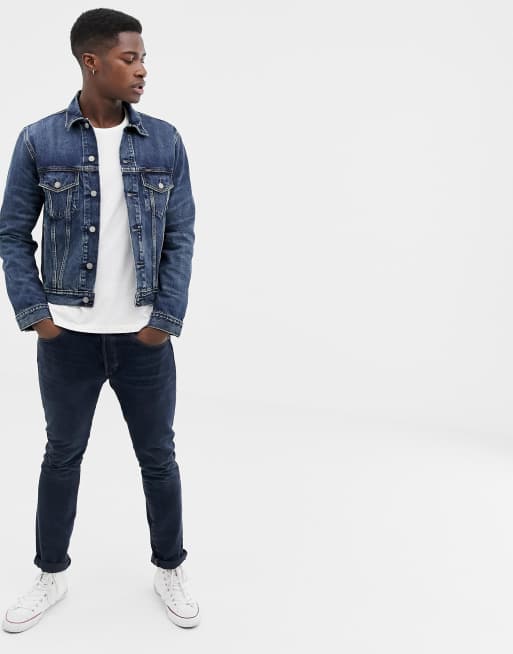 Polo Ralph Lauren denim trucker jacket in mid wash | ASOS