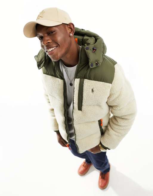 Ralph lauren embroidered down jacket best sale